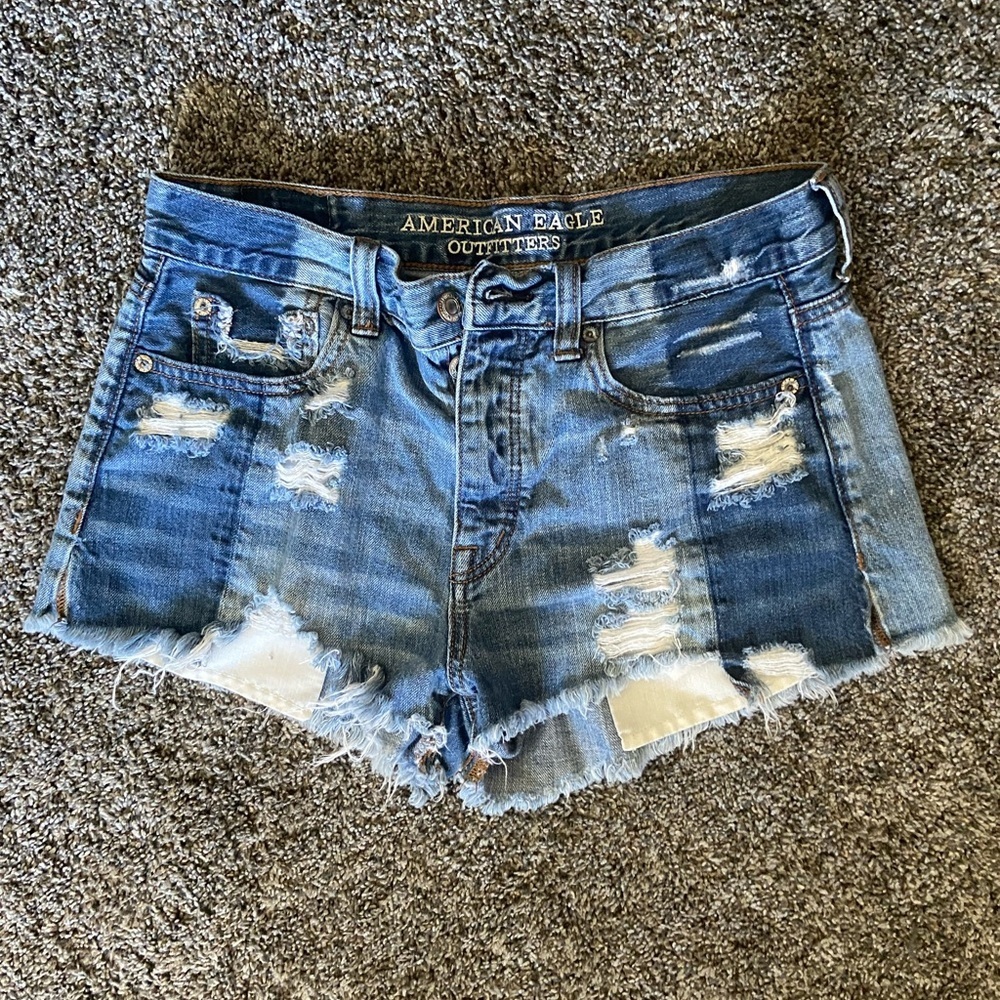 American Eagle Outfitters Vintage Hi-Rise Festival Jean Shorts